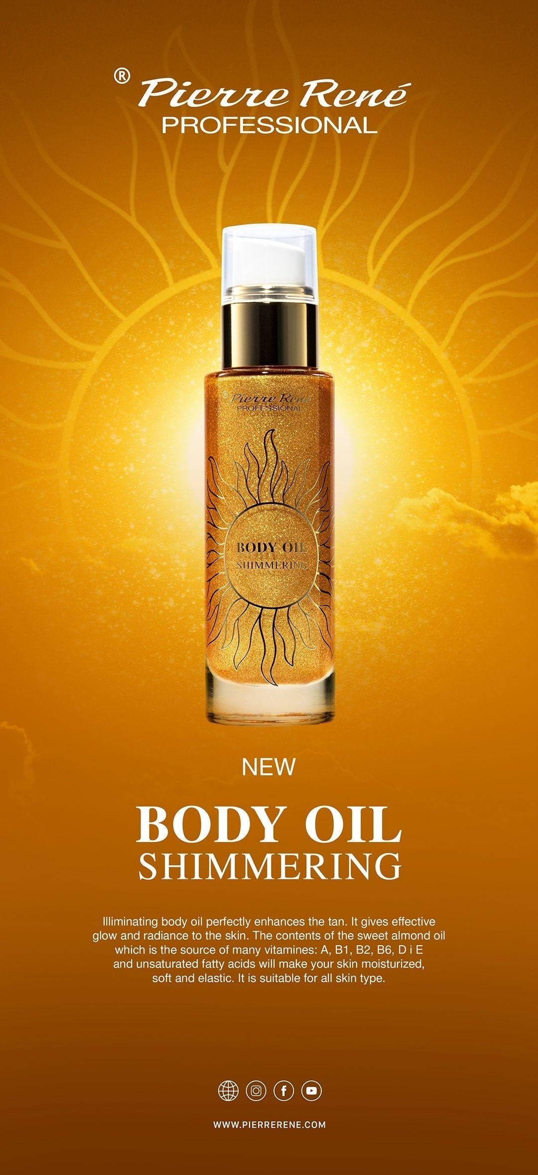 Body Oil Shimmering PIERRE RENE Pierre Rene